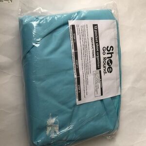 Shoe Go Round Shoe Organizer 12 Pocket Blue